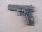 handgun: SIG SAUER Model P226, Semi-Auto Pistol, .40S&W, 12 shot, 4.25