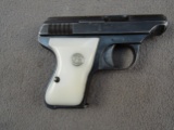 handgun: ITALIAN Model Prescia, Semi-Auto Pistol, .25, 6 shot, 2.25