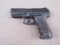 handgun: H&K Model P30, Semi-Auto Pistol, 9mm, 15 shot, 3.5
