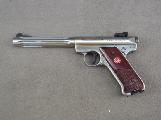 handgun: RUGER Model MK III Hunter, Semi-Auto Pistol, .22, 10 shot, 7" barrel, S#275-07272