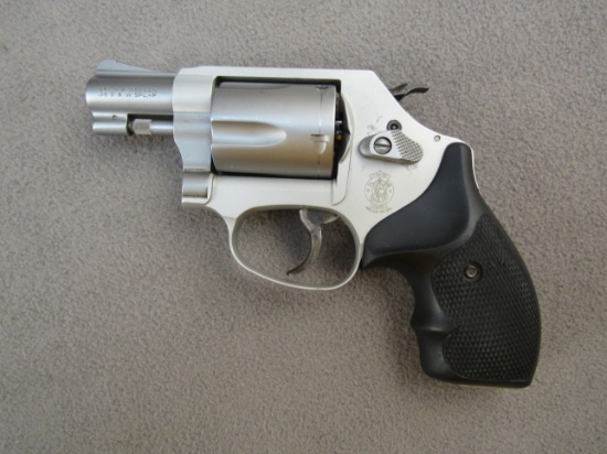 handgun: S&W Model 637-2, Revolver, .38S&W, 5 shot, 2" barrel, S#CTA7556