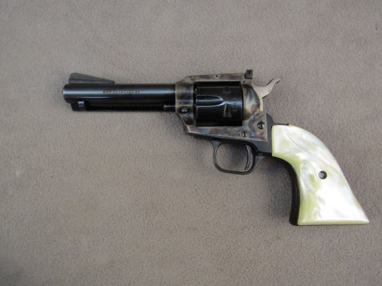 handgun: COLT Model New Frontier, Revolver, .22, 6 shot, 4.5" barrel, S#G101575