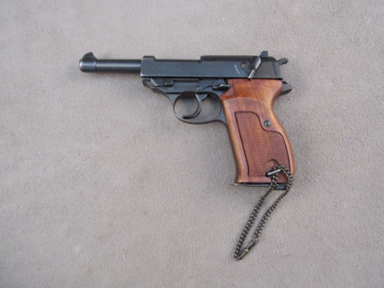handgun: WALTHER Model P38, Semi-Auto Pistol, 9mm, 7 shot, 5" barrel, S#1905