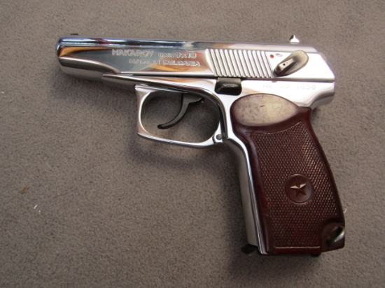 handgun: MAKAROV Model Arsenal, Semi-Auto Pistol, 9x18, 10 shot, 3.5" barrel, S#AE391650