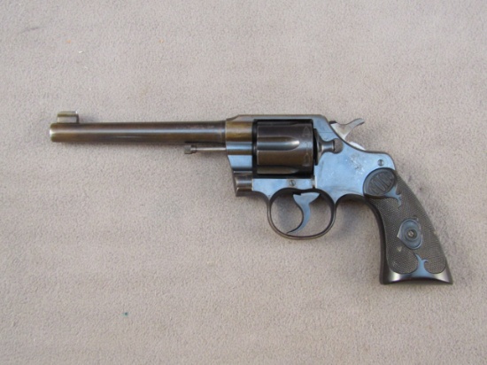 handgun: COLT Model Army Special, Revolver, .38, 6 shot, 6" barrel, S#492312