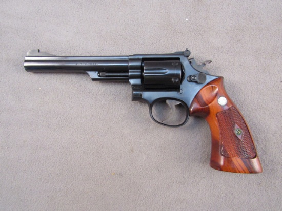 handgun: S&W Model 19-2, Revolver, .357, 6 shot, 6" barrel, S#K782604