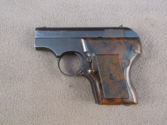 handgun: S&W Model 61-2, Semi-Auto Pistol, .22LR, 5 shot, 2" barrel, S#B37724