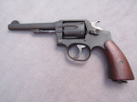 handgun: S&W Model Victory, Revolver, .38spl, 6 shot, 5" barrel, S#455251