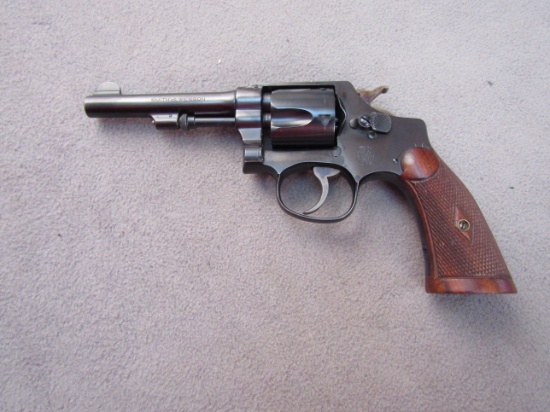 handgun: S&W Model Regulation Police, Revolver, .38S&W, 5 shot, 4" barrel, S#35835