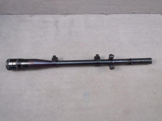scope: REDFIELD "3200" Target scope with ring mount, 24x