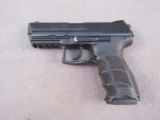 handgun: H&K Model P30, Semi-Auto Pistol, 9mm, 15 shot, 3.5