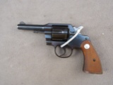 handgun: COLT Model Official Police, Revolver, .38spl, 6 shot, 4