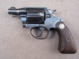 handgun: COLT Model Detective Special, Revolver, .38, 6 shot, 2
