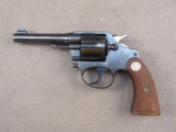handgun: COLT Model Police Positive, Revolver, .38, 6 shot, 4