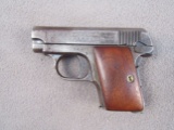 handgun: COLT Model Automatic, Semi-Auto Pistol, .25, 5 shot, 2
