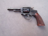 handgun: S&W Model Regulation Police, Revolver, .38S&W, 5 shot, 4