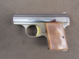 handgun: BROWNING Model Belgium Baby, Semi-Auto Pistol, 6mm, 5 shot, 2