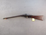 black powder antique: MASSACHUSETTS ARMS CO Model Maynard Carbine, Breech-Action Rifle, 35c, S#NVSN