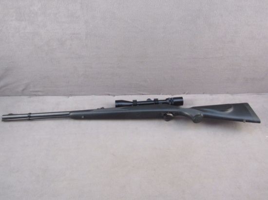 black powder: REMINGTON Model 700ML, Bolt-Action Rifle, .50, S#ML108810