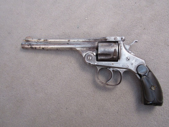 handgun: HOPKINS & ALLEN Model Top Break, Revolver, .32, 5 shot, 5.5" barrel, S#449