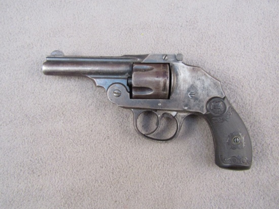handgun: IVER JOHNSON Model Top Break, Revolver, .32S&W, 5 shot, 3.25" barrel, S#23985