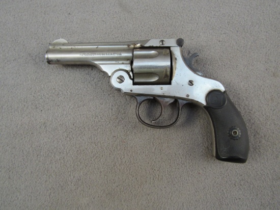 handgun: H&R Model Top Break, Revolver, .38S&W, 5 shot, 3" barrel, S#235071