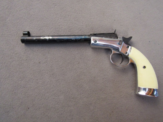 handgun: HAWES FIREARMS CO Model German, Single-Action Pistol, .22LR, 1 shot, 8" barrel, S#0969B