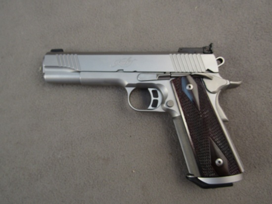 handgun: KIMBER Model Team Match II, Semi-Auto Pistol, .45acp, 8 shot, 5" barrel, S#K124919