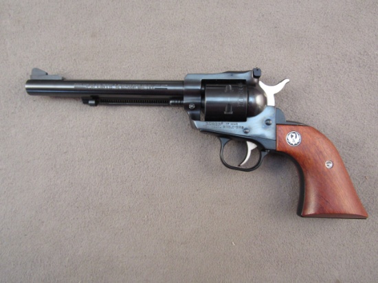 handgun: RUGER Model New Model Single-Six, Revolver, .17HMR, 6 shot, 6.5" barrel, S#264-44821