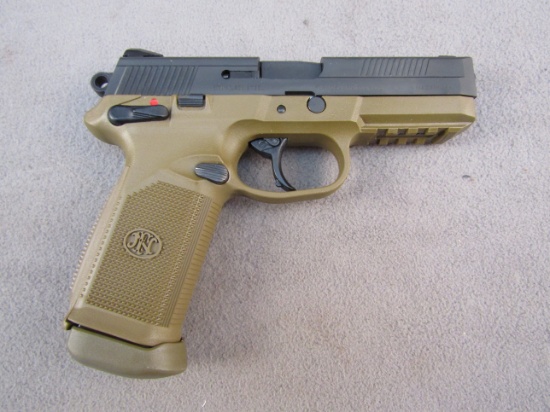 handgun: FNH Model FNX-45, Semi-Auto Pistol, .45, 15 shot, 4.25" barrel, S#FX3U011509