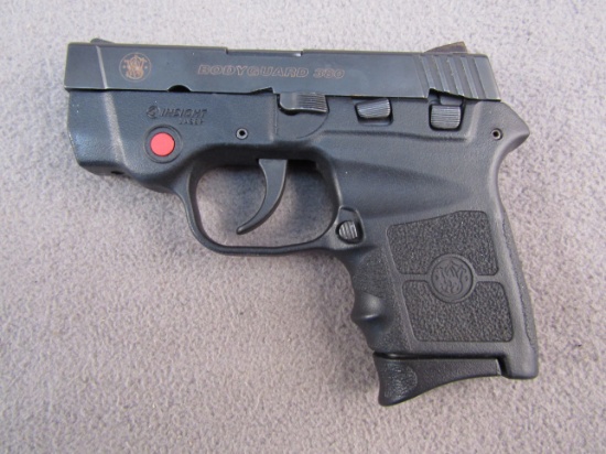 handgun: S&W Model Bodyguard, Semi-Auto Pistol, .380, 6 shot, 2.5" barrel, S#KAX8293