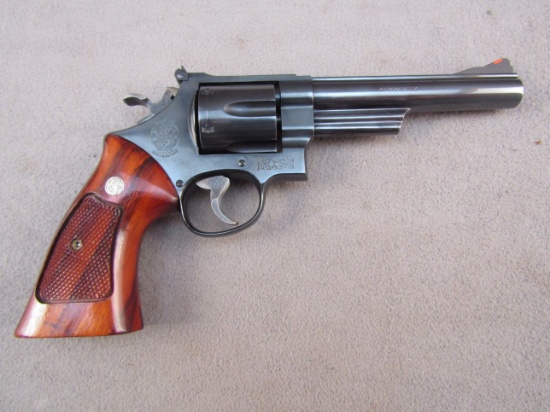 handgun: S&W Model 57-1, Revolver, .41mag, 6 shot, 6" barrel, S#AJW0952