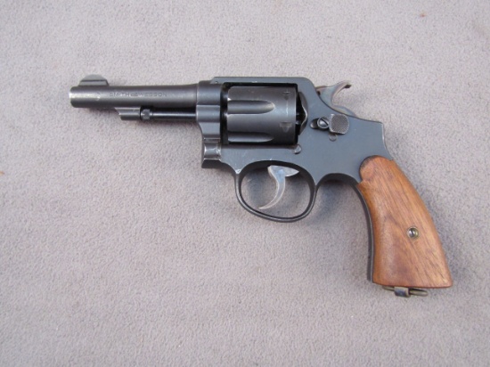 handgun: S&W Model Victory 38, Revolver, .38spl, 6 shot, 4" barrel, S#V587581