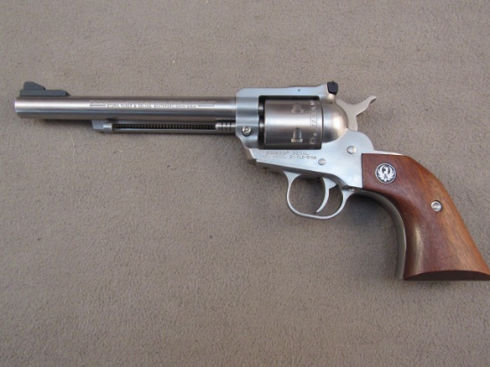 handgun: RUGER Model New Model Single-Six, Revolver, .22win mag, 6 shot, 6.5" barrel, S#68-55895