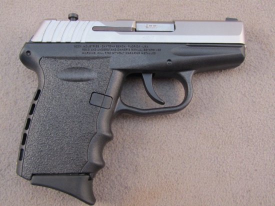 handgun: SCCY Model CPX-2, Semi-Auto Pistol, 9mm, 10 shot, 3" barrel, S#C027051