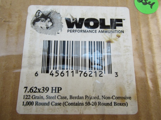 ammo: Wolf 7.62x39mm ammo **LOCAL PICKUP ONLY**