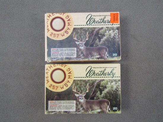 ammo: Weatherby misc rounds ammo