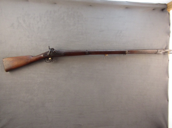antique: SPRINGFIELD Model 1842 Musket, Single-Action Rifle, .58 or .59cal, S#NVSN