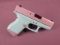 handgun: Glock Model 43, Semi-Auto Pistol, 9mm, 6 shot, 3.5
