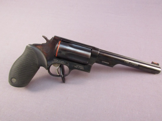 handgun: TAURUS Model Judge 103-05, Revolver, .45LC/.410, 5 shot, 6.5" barrel, S#C0754930
