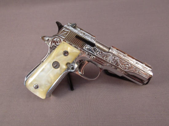 handgun: LLAMA Model 380, Semi-Auto Pistol, .380, 6 shot, 3.75" barrel, S#616228