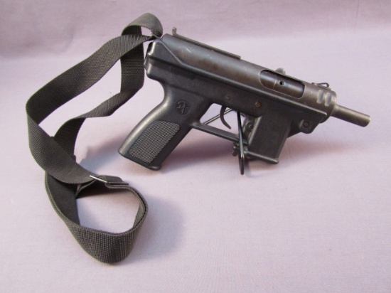 handgun: INTRATEC Model AB-10, Semi-Auto Pistol, 9mm, 10 shot, 4" barrel, S#00866