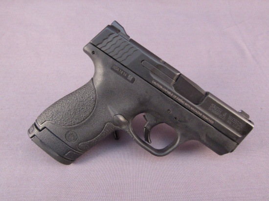 handgun: S&W Shield, Semi-Auto Pistol, 9mm, 8 shot, 3" barrel, S#HSK1816