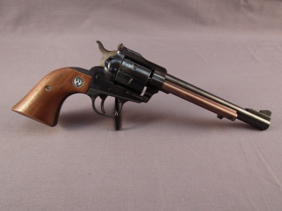 handgun: RUGER New Model Single-Six, Revolver, .22, 6 shot, 6.5" barrel, S#67-27035