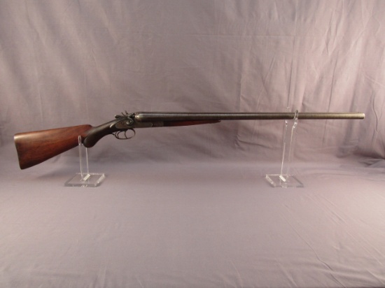 black powder: GEO FISHER Model Double Barrel, 12g, S#NVSN