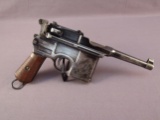 handgun: WAFFENFABRIK MAUSER Model 96, Semi-Auto Pistol, 7.63x25mm, 10 shot, 6