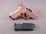 handgun: GLOCK Model 43X, Semi-Auto Pistol, 9x19, 10 shot, 3.25