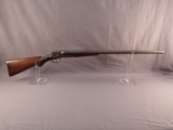 black powder: GEO FISHER Model Double Barrel, 12g, S#NVSN