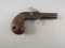 black powder handgun: UNKNOWN Derringer, Single-Action Pistol, .44, 1 shot, 2