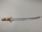 sword: 1937 Spanish Civil War, brass handle